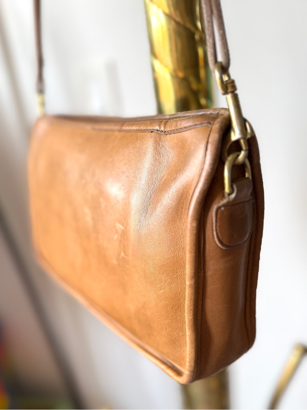 VTG Coach Basic Bag | No. 9455 | Made in NYC | Tabac | Very Well Loved